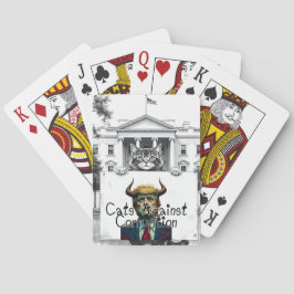 Katten tegen corruptie pokerkaarten