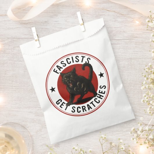 Katten Tegen Fascisten Bedankzakje (Geknipt)