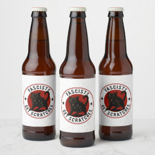 Katten Tegen Fascisten Bier Etiket