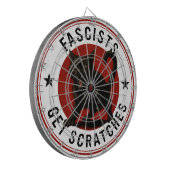 Katten Tegen Fascisten Dartbord (Voorkant Links)