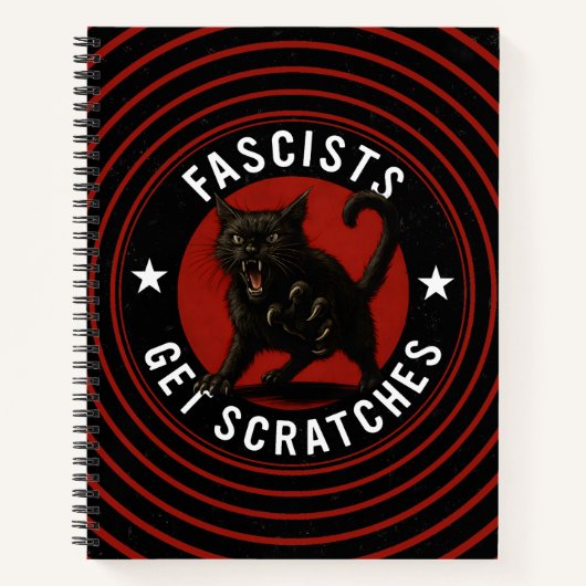 Katten Tegen Fascisten Notitieboek (Voorkant)