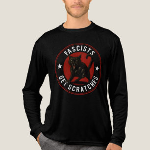 Katten Tegen Fascisten Tri-Blend Shirt
