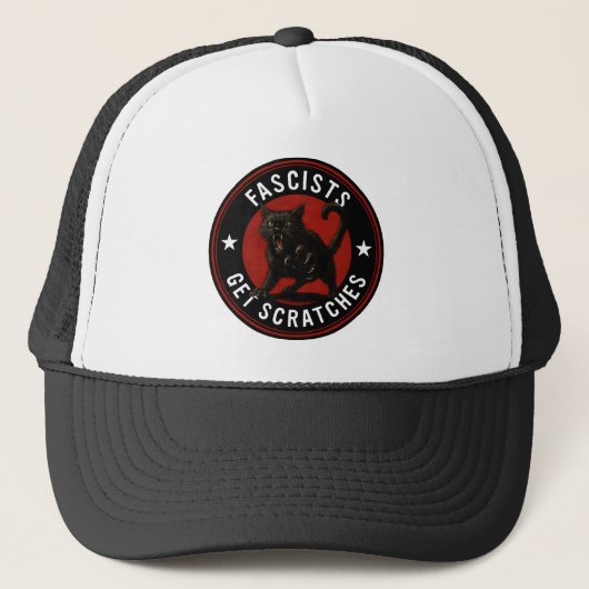 Katten Tegen Fascisten Trucker Pet (Voorkant)