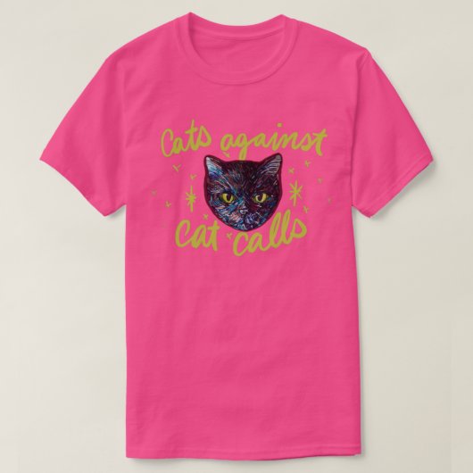 Katten tegen katrollen t-shirt (Design voorkant)