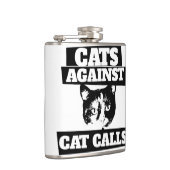 Katten tegen kattenoproepen heupfles (Rechts)