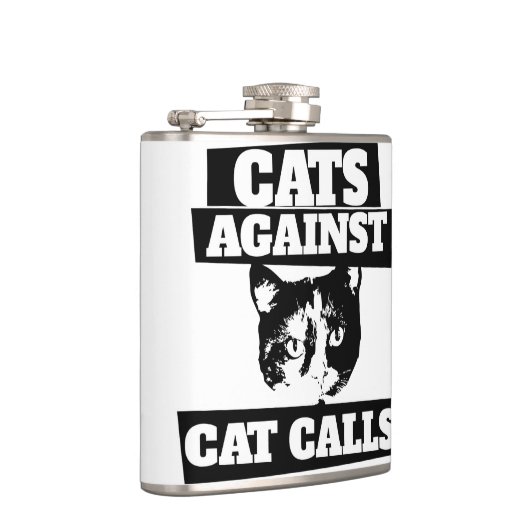 Katten tegen kattenoproepen heupfles (Rechts)