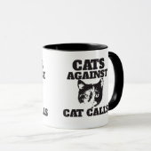 Katten tegen kattenoproepen mok (Voorkant rechts)