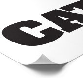 Katten tegen kattenoproepen poster (Hoek)