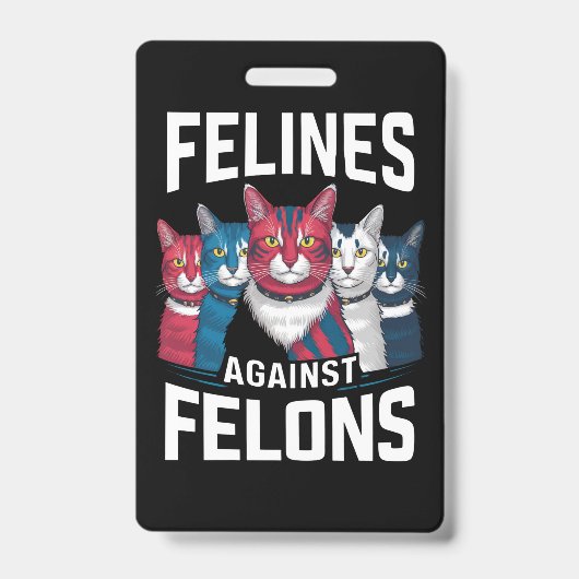 Katten tegen Misdadigers Badge (Voorzijde)