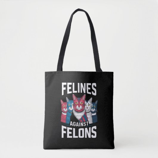 Katten tegen Misdadigers Tote Bag (Voorkant)