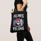Katten tegen Misdadigers Tote Bag (Dichtbij)