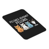 Katten tegen misdadigers Trump Harris Verkiezing K Magneet (Rechterzijde)