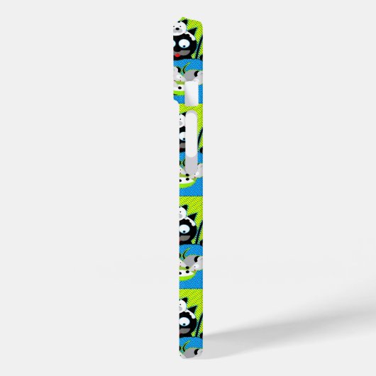 Katten tegen muizen telefoondraagtas Case-Mate iPhone case (Achterkant / Links)