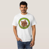 Katten tegen sneden t-shirt (Voorkant volledig)