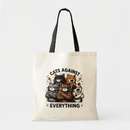 Katten Tegen Tote Bag