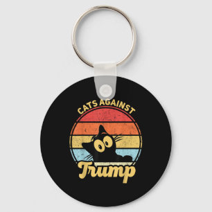Katten Tegen Trump Grappige Anti Trump 2020 Verkie Sleutelhanger