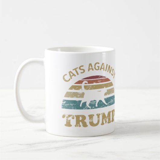 Katten tegen Trump Koffiemok (Links)