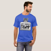 KATTEN TEGEN TRUMP T-SHIRT (Voorkant volledig)