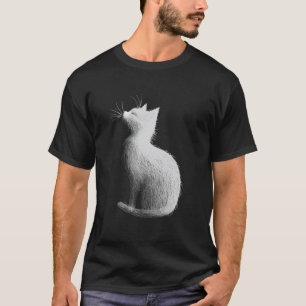 Katten tekening kat moeder kat vader mannen vrouwe t-shirt