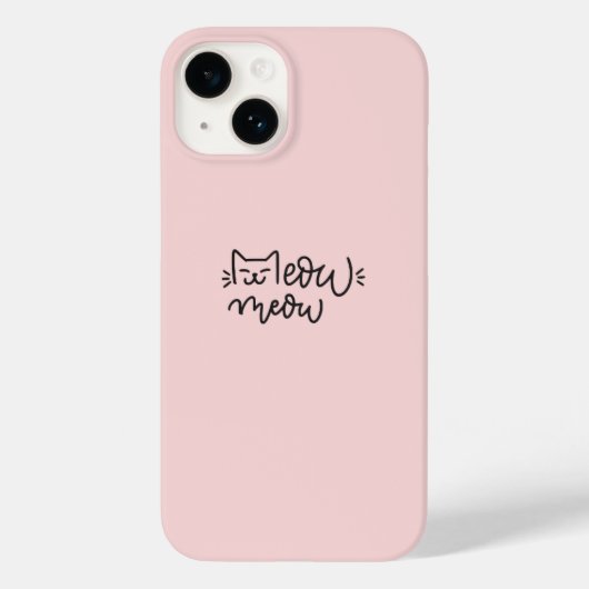 Katten telefoonhoesje Case-Mate iPhone case (Achterkant)