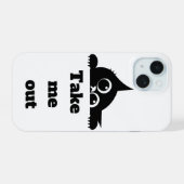 Katten telefoonhoesjes iPhone 15 case (Achterkant horizontaal)
