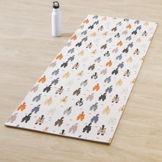 Katten terug uitzicht Yoga Mat (In situ)