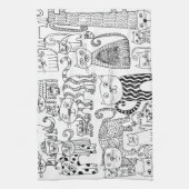 Katten Theedoek (Verticaal)