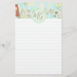 Katten Thema Briefpapier Schrijfstationery met Mon