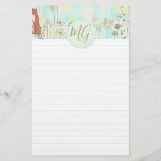 Katten Thema Briefpapier Schrijfstationery met Mon