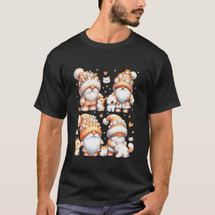Katten Thema Kabouter Patronen Voor Katteneigenare T-shirt