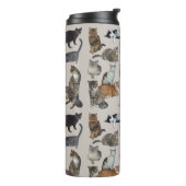 Katten Thermosbeker (Gedraaid links)