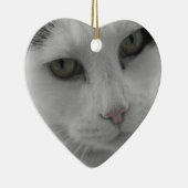 Katten Thoughts Keramisch Ornament (Rechts)