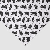 Katten Tissuepapier (Detail)