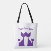 Katten Tote Bag (Achterkant)