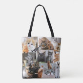 Katten Tote Bag (Achterkant)