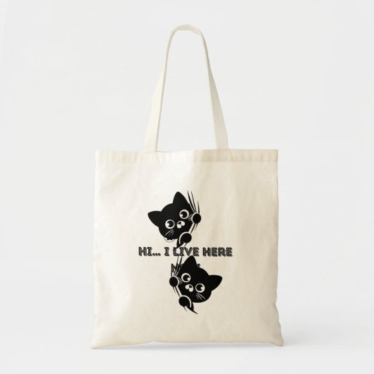 katten tote bag (Voorkant)