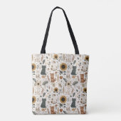 Katten Tote Tas (Achterkant)