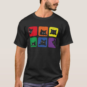 Katten trots kat Lgbt kat LGBQ Purride T-shirt