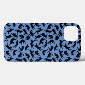 Katten tuimelen Case-Mate iPhone case (Achterkant (horizontaal))