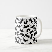 Katten tuimelen koffiemok (Voorkant rechts)