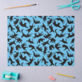 Katten tuimelen tissuepapier (Craft)