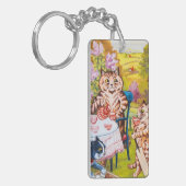 Katten Tuinfeest Sleutelhanger (Voorkant Links)