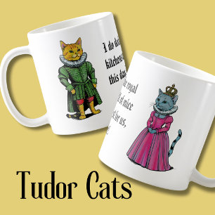 Katten uit de geschiedenis Tudor Times, Royal Mous Koffiemok
