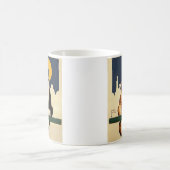 Katten uit het verleden die zingen, grappige en dw koffiemok (Center)