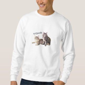 Katten Unisex Sweatshirt PURRsonaliteit