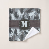 Katten Urban Camouflage Bad Handdoek (Wasdoekje)