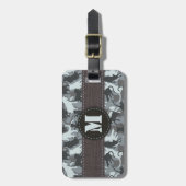 Katten Urban Camouflage Bagagelabel (Voorkant verticaal)