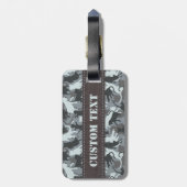 Katten Urban Camouflage Bagagelabel (Achterkant verticaal)