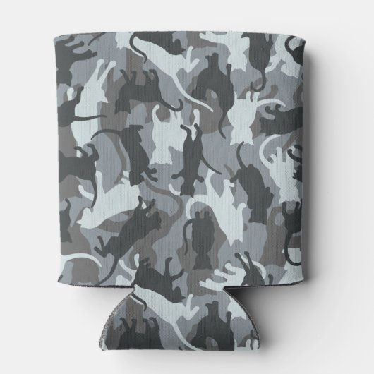 Katten Urban Camouflage Blikjeskoeler (Achterkant)