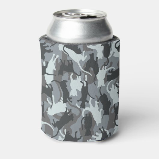 Katten Urban Camouflage Blikjeskoeler (Blikje Achterkant)